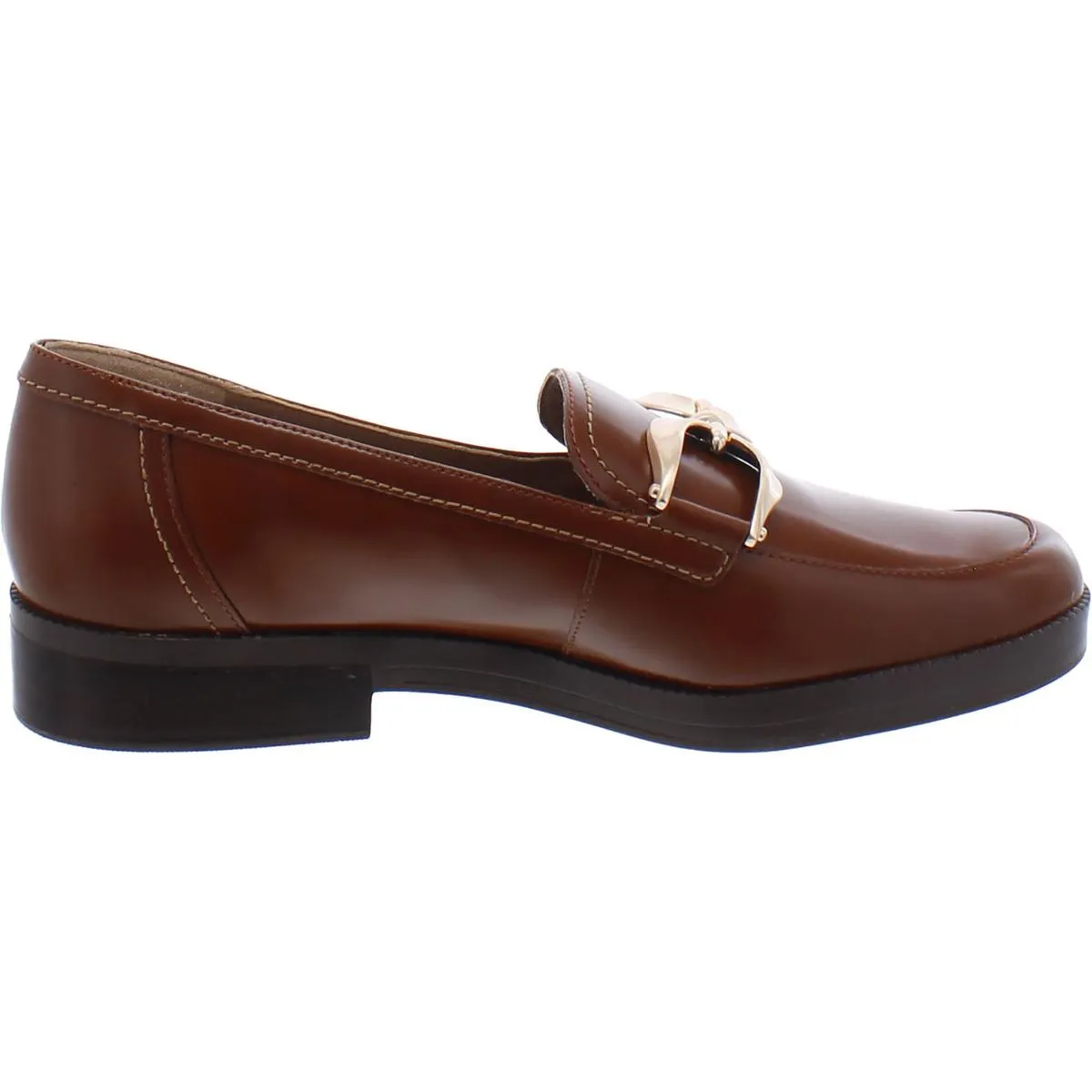 27 Edit Womens Beline Leather Slip-On Loafers