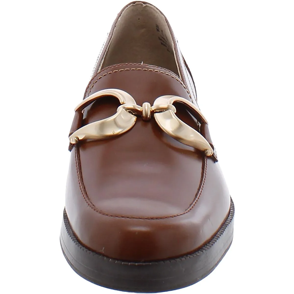 27 Edit Womens Beline Leather Slip-On Loafers