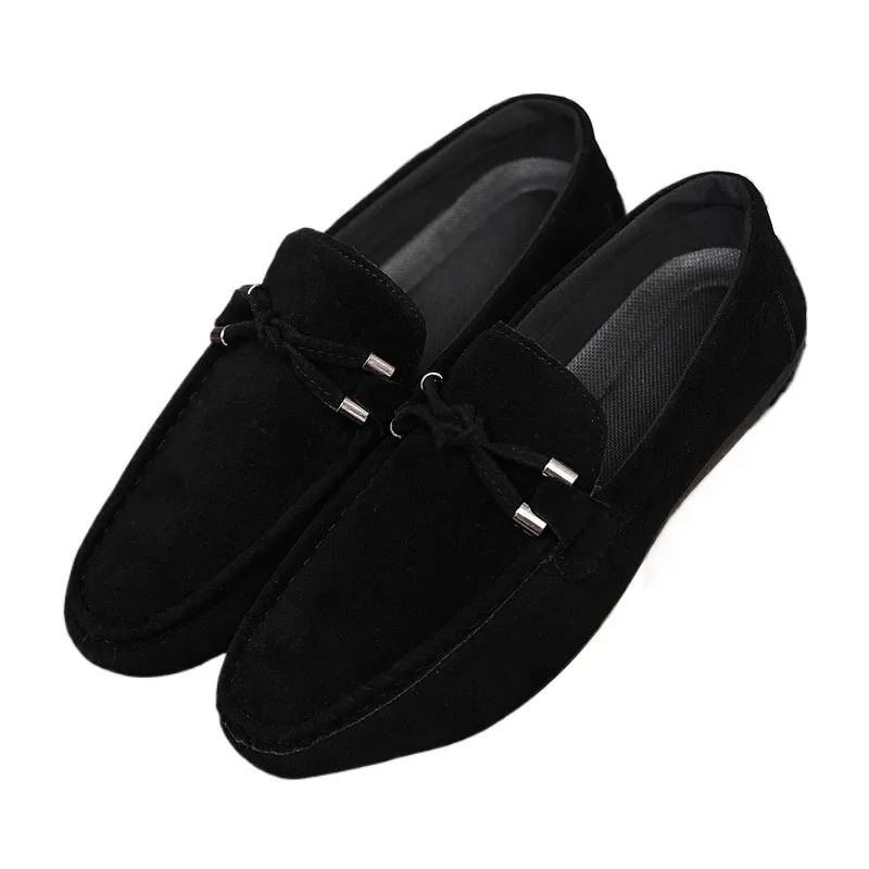 Cross-border spring and summer casual shoes trendy shoes men's Doudou shoes men's lazy shoes overfitting trend one-pedal men's shoes cloth shoes