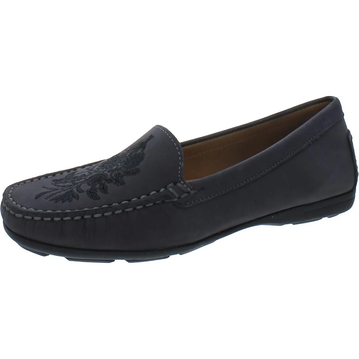 Driver Club USA Womens Nashville Padded Insole Slip-On Loafers