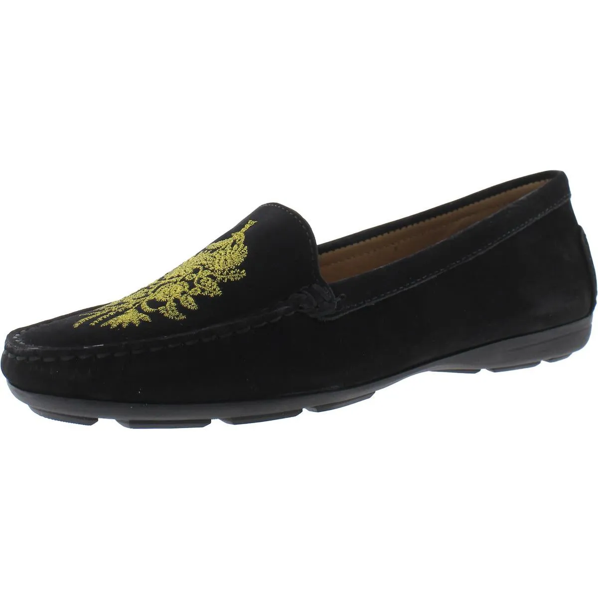Driver Club USA Womens Nashville Padded Insole Slip-On Loafers