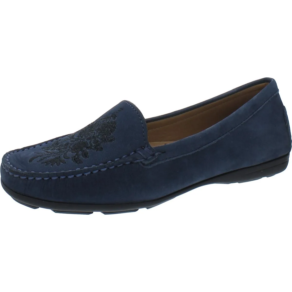 Driver Club USA Womens Nashville Padded Insole Slip-On Loafers