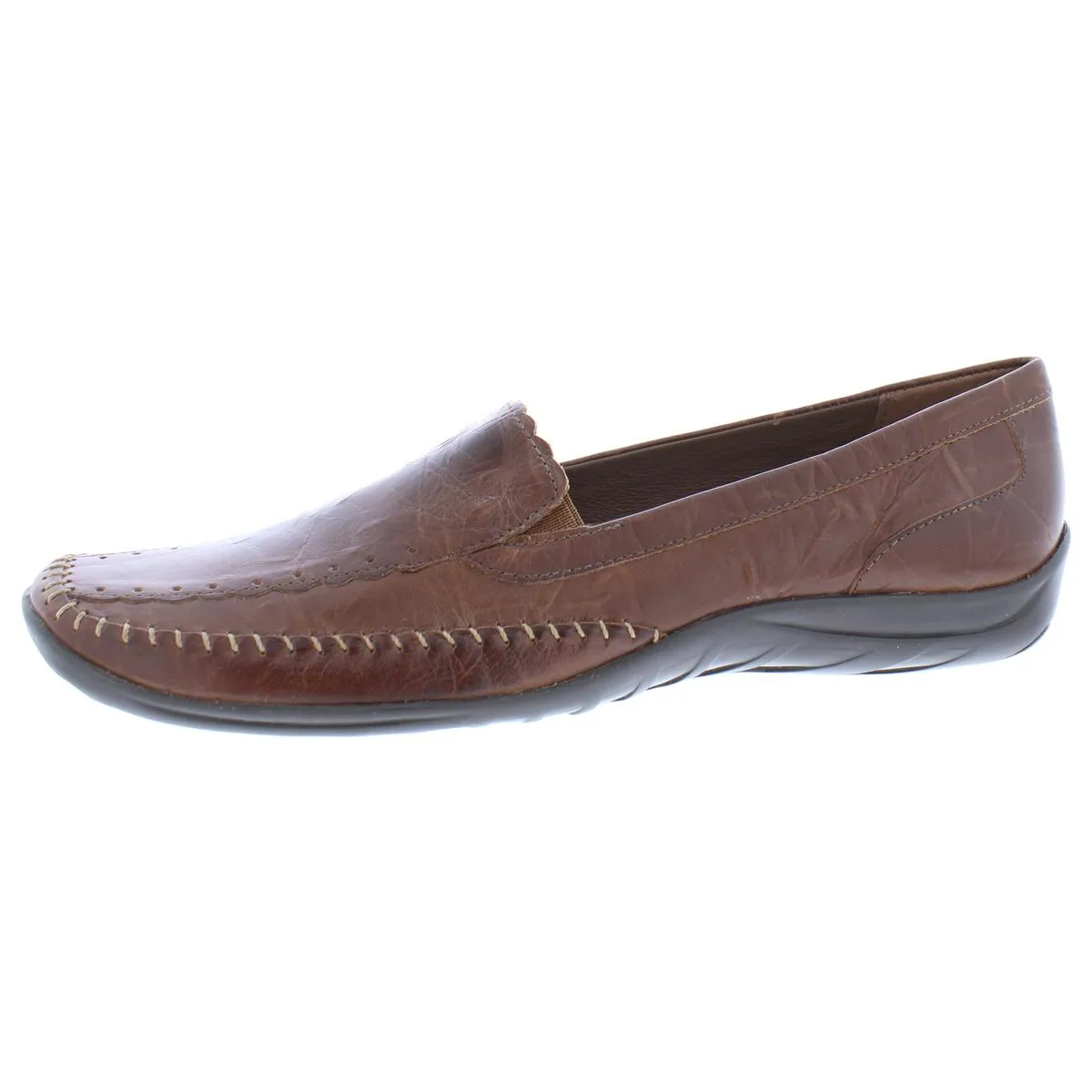 Elites by Walking Cradles Womens Tippy Leather Slip On Loafers