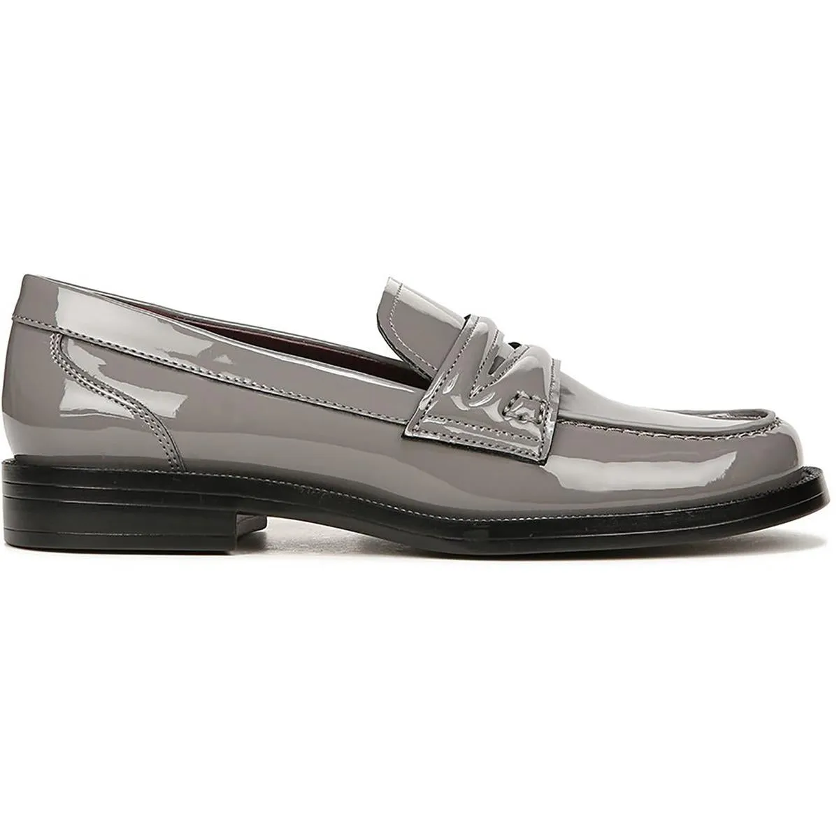 Franco Sarto Womens Lillian Patent Slip on Loafers