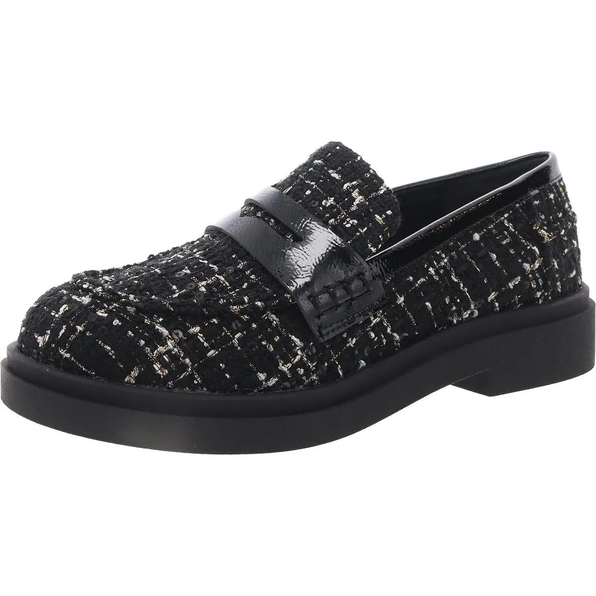 Jessica Simpson Womens Xuris Round Toe Slip On Loafers