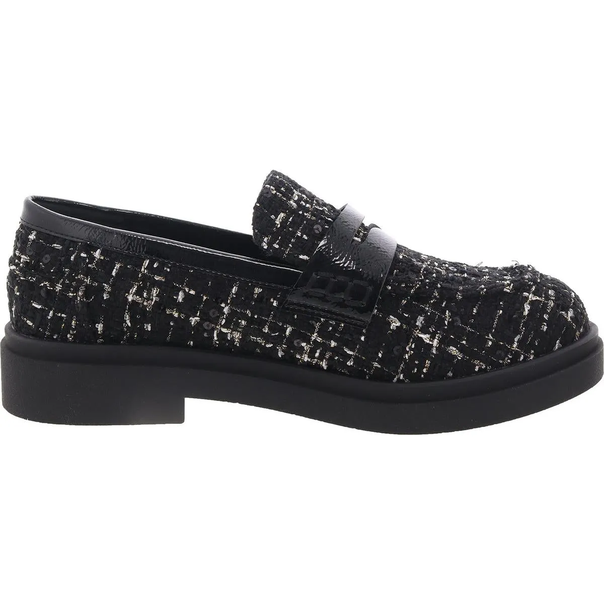 Jessica Simpson Womens Xuris Round Toe Slip On Loafers