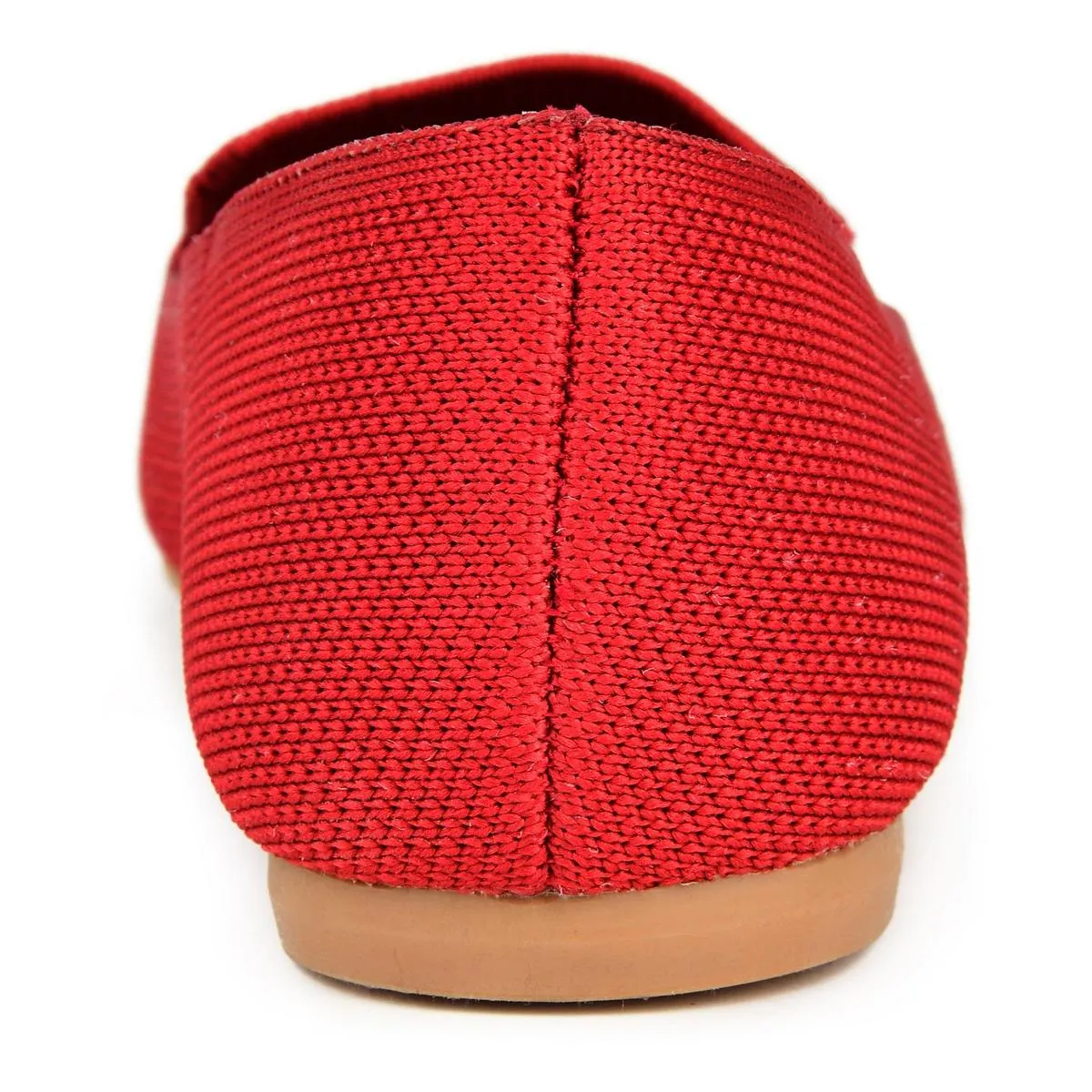 Journee Collection Womens Vickie Knit Slip On Loafers