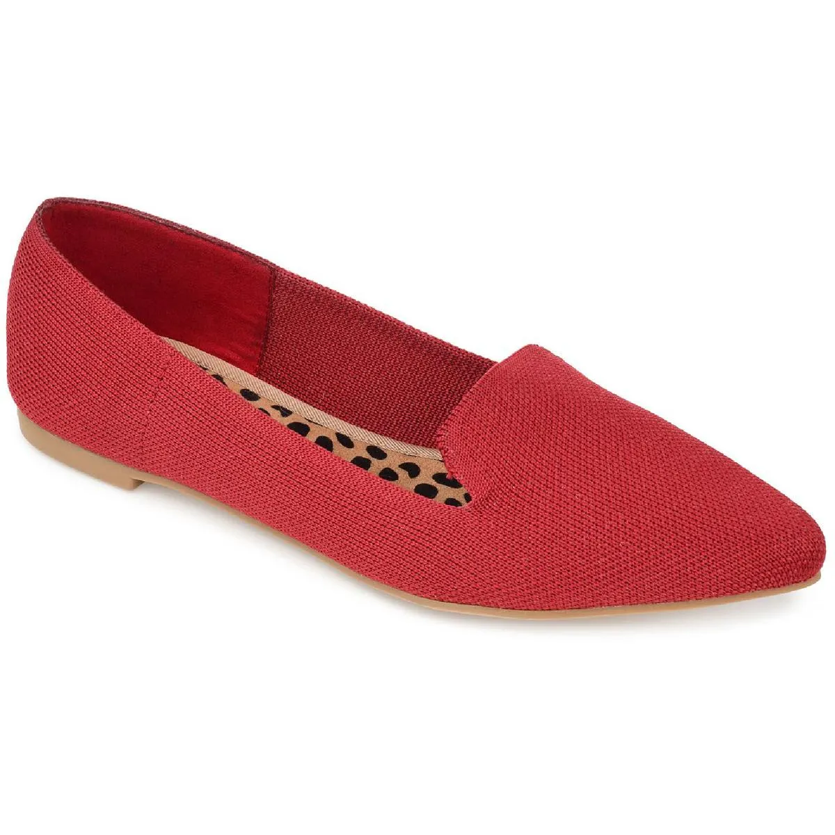 Journee Collection Womens Vickie Knit Slip On Loafers
