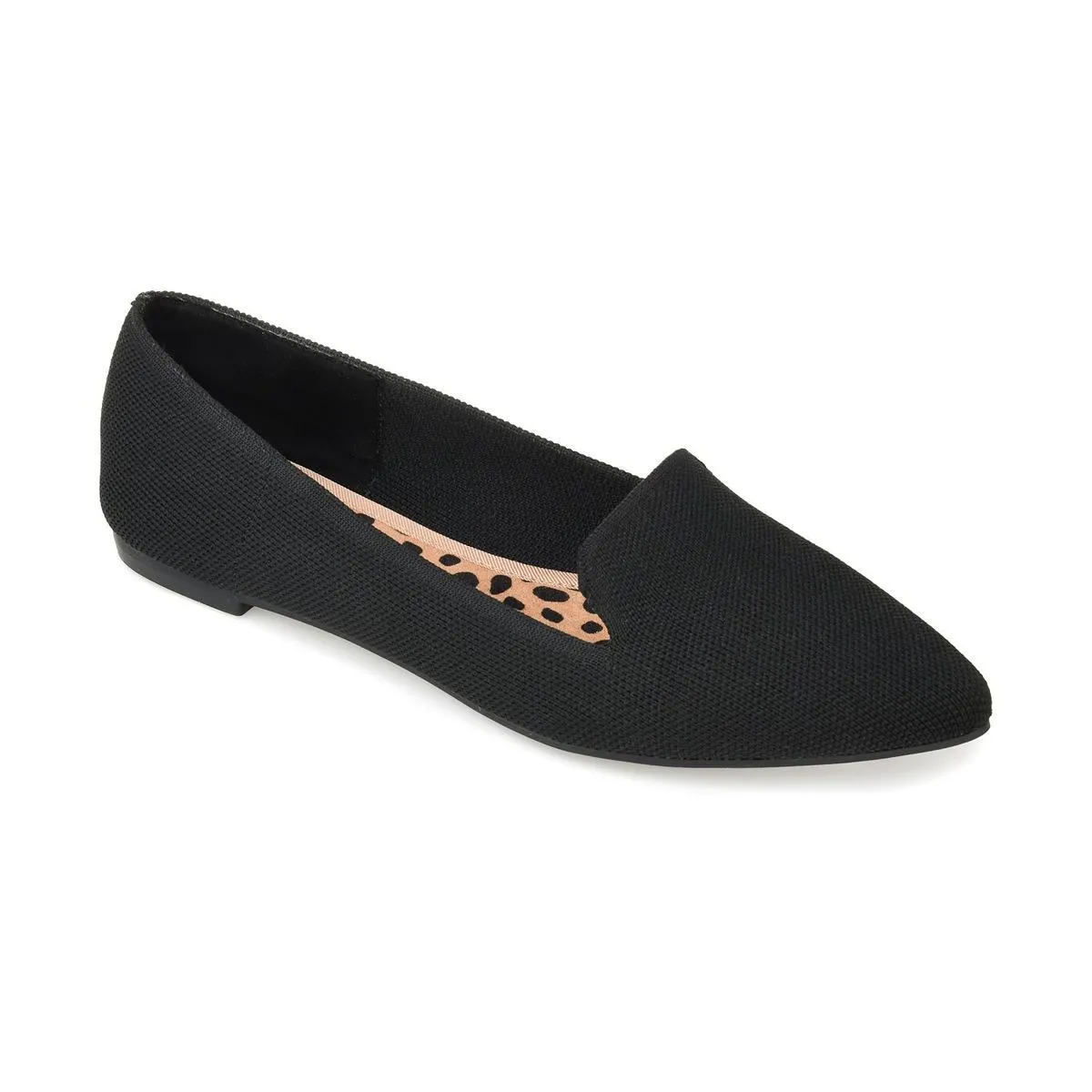 Journee Collection Womens Vickie Knit Slip On Loafers