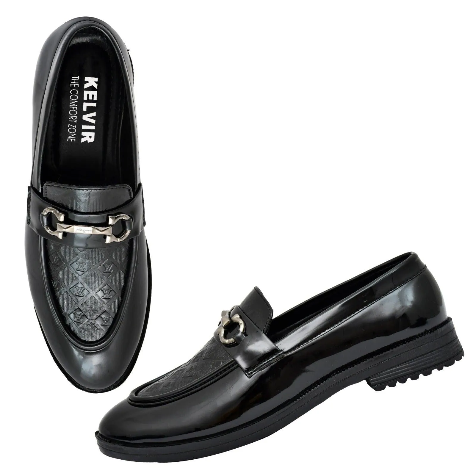 Kelvir Fashionable Partwear Casual Loafer Shoes For Men's.