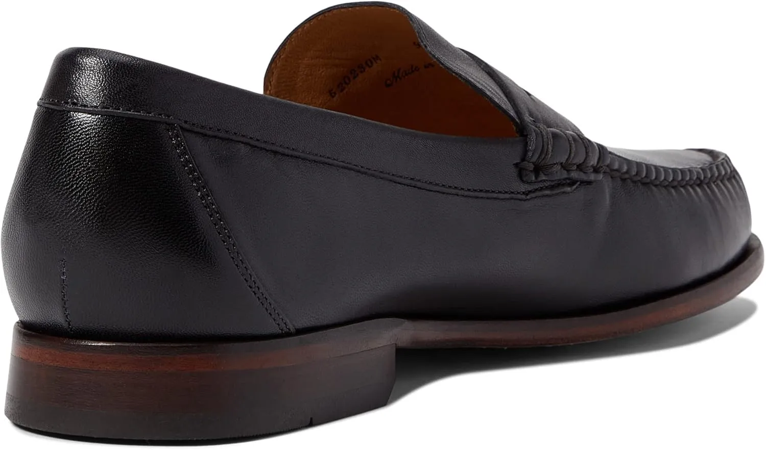 Maxwell Penny - Loafers for Men - Leather Upper - Slip-On Closure - Synthetic Outsole