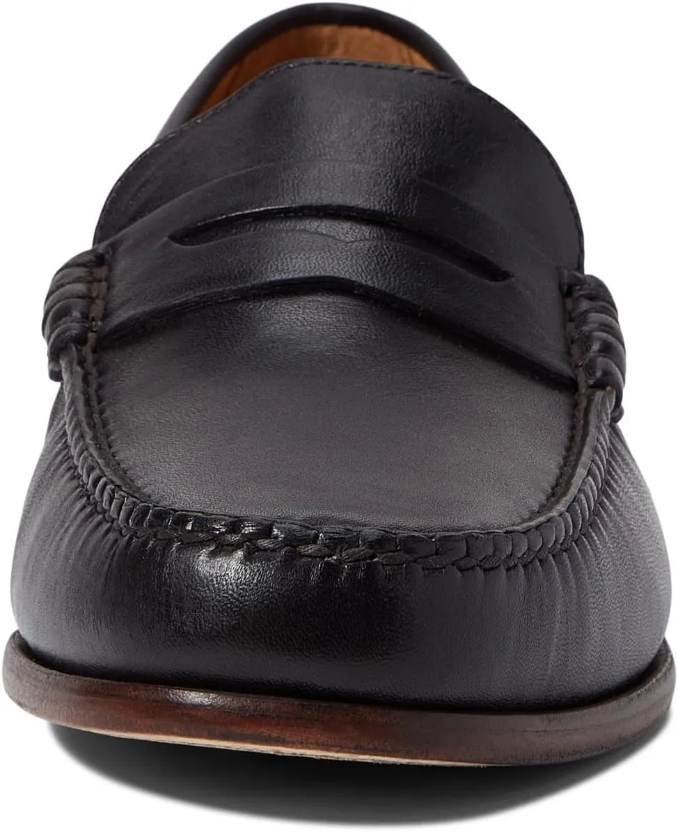 Maxwell Penny - Loafers for Men - Leather Upper - Slip-On Closure - Synthetic Outsole