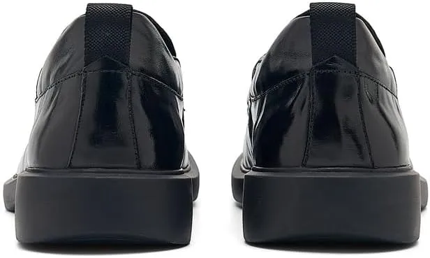 Mens Genuine Leather Dress Shoes Formal Slip On Penny Party Loafer Shoes for Men