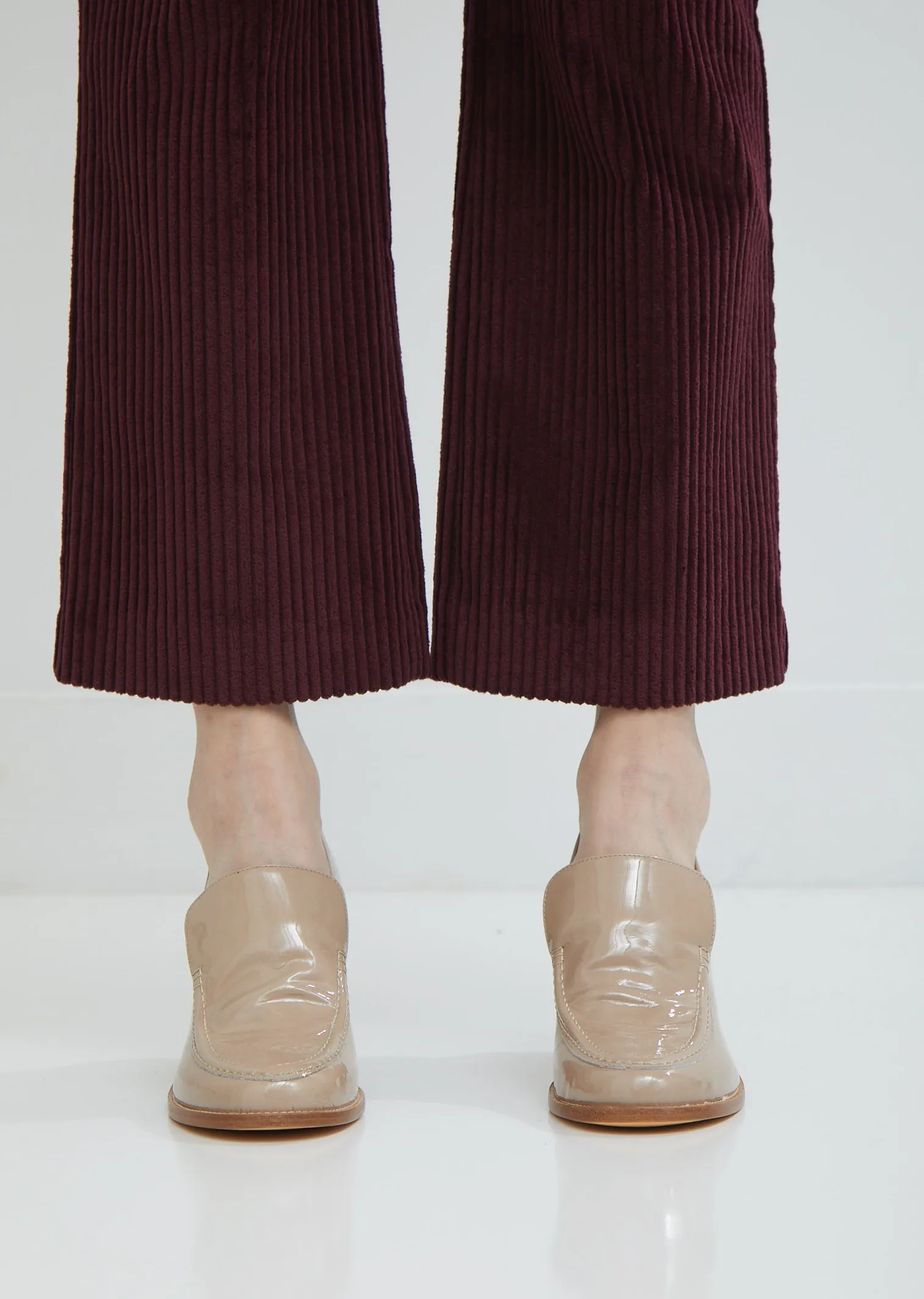 Nora Heeled Leather Loafers