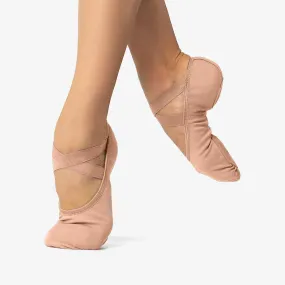 So Danca Adult Verdi | Vegan Stretch Canvas Ballet Shoes | SD16VG | Light Pink | Black | White | Sand