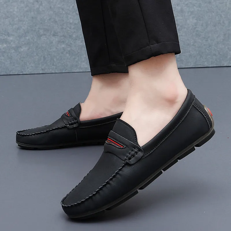 STEFAN LEE GENUINE LEATHER LOAFERS