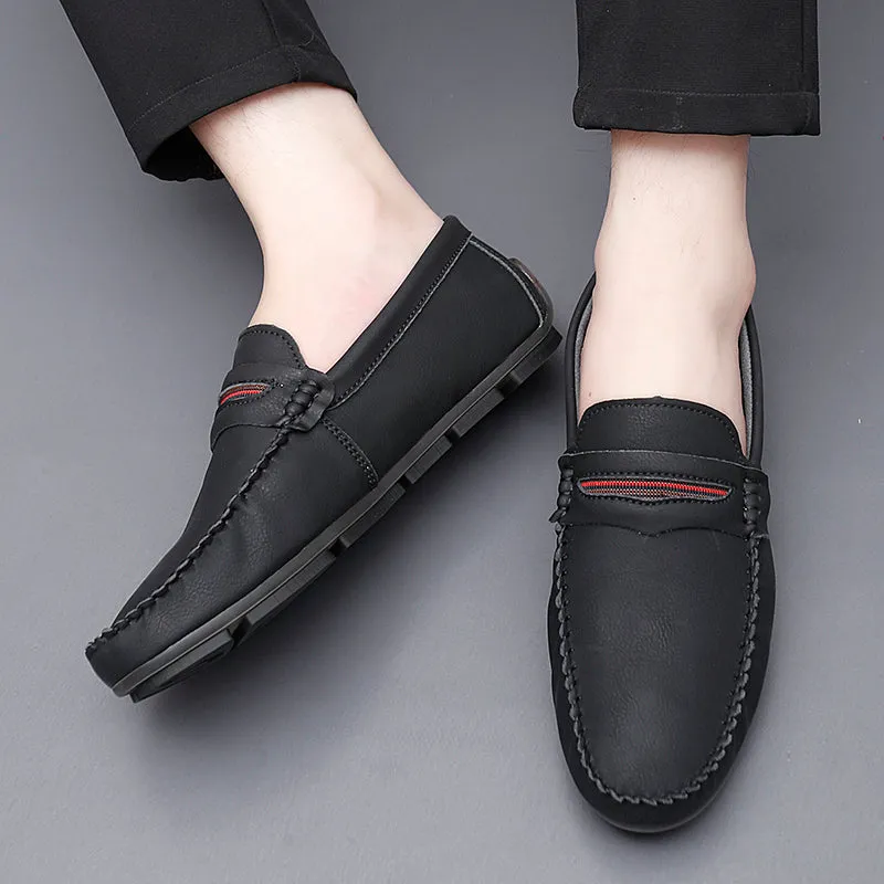 STEFAN LEE GENUINE LEATHER LOAFERS