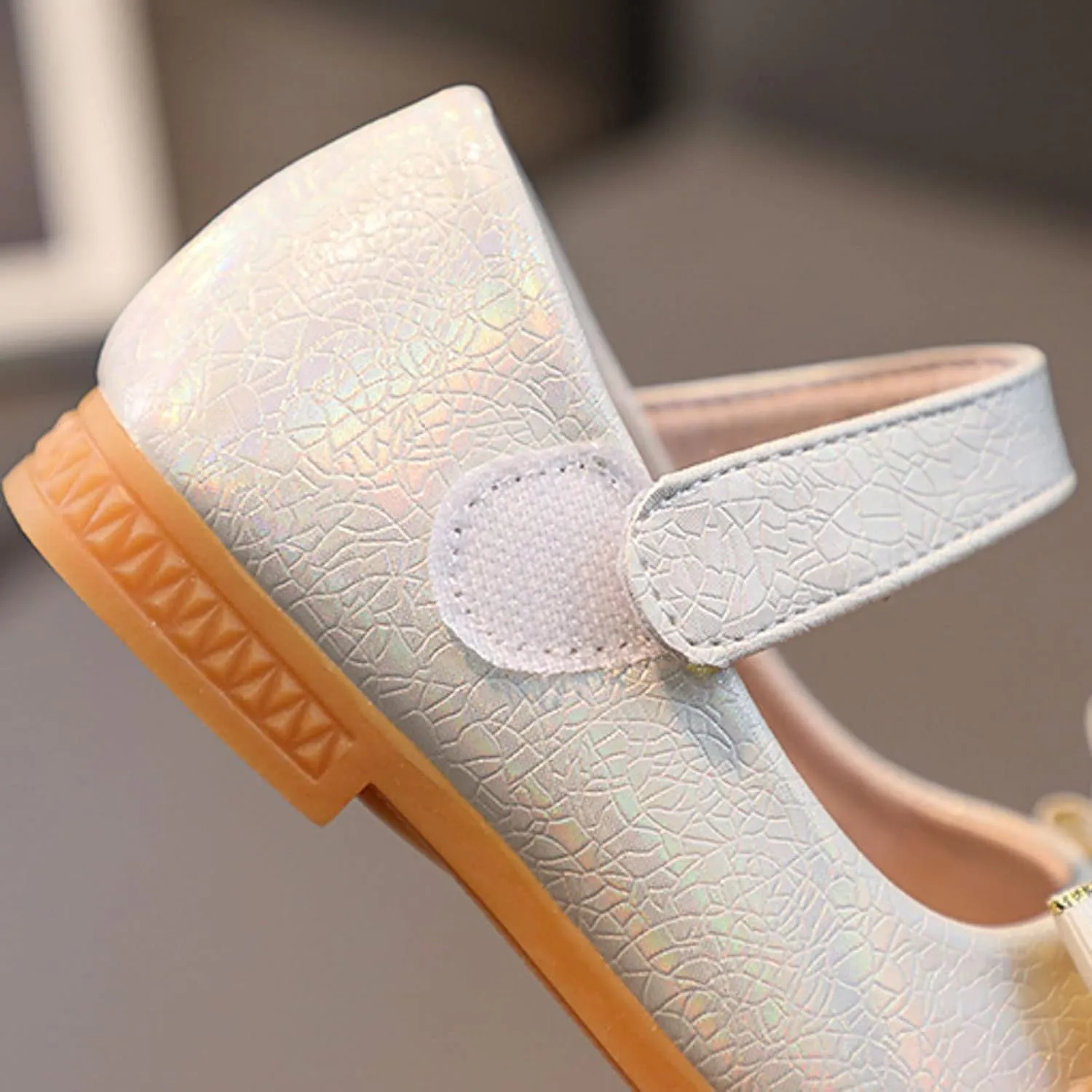 Toddler Girls Dress Shoes Flower Girl Little Kids Mary Jane Ballet Flats Bows Wedding Party Girl Mary Jane Shoes