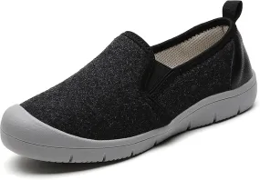 Women's Comfortable Orthopedic Loafers Casual Slip-On Comfortable Soft Sole Work Walking Shoes Breathable Anti-Slip Mom Shoes